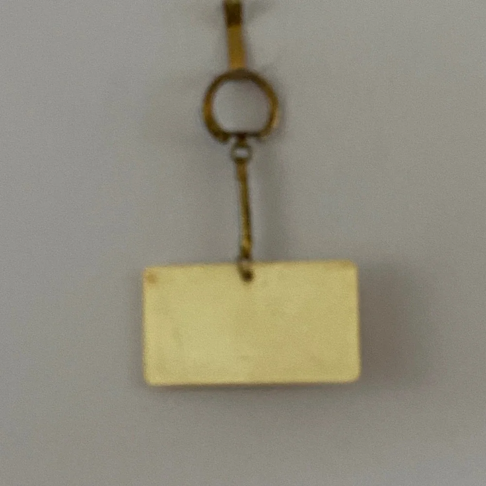 Lincoln Continental Key Chain Fob Men OS Gold Vintage Snake Chain Star Mark IV V